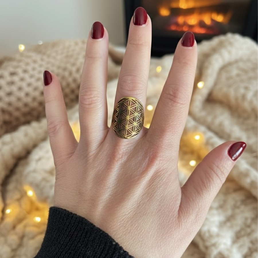 bague-fleur-de-vie-taille-ajustable-couleur-or-boutique-esoterique-en-ligne-le-temple-d-heydines