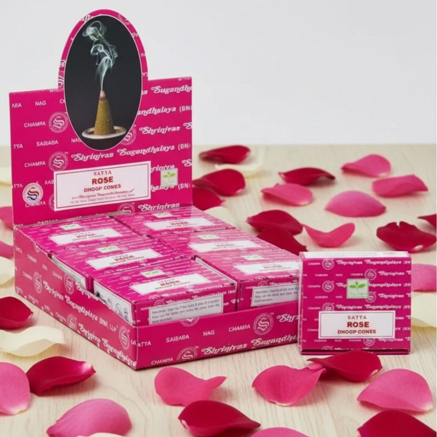 encens-en-cones-satya-rose-boite-de-12-cones-d-encens-boutique-esoterique-en-ligne-le-temple-d-heydines