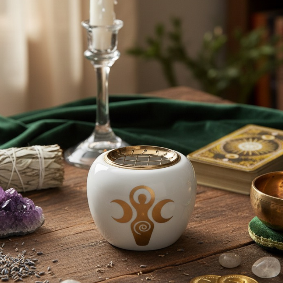 brule-encens-blanc-et-or-deesse-triple-lunes-boutique-esoterique-en-ligne-le-temple-d-heydines