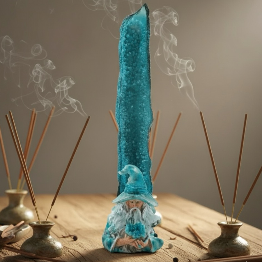porte-encens-sorcier-des-glaces-en-resine-bleue-pour-batons-d-encens-boutique-esoterique-en-ligne-le-temple-d-heydines