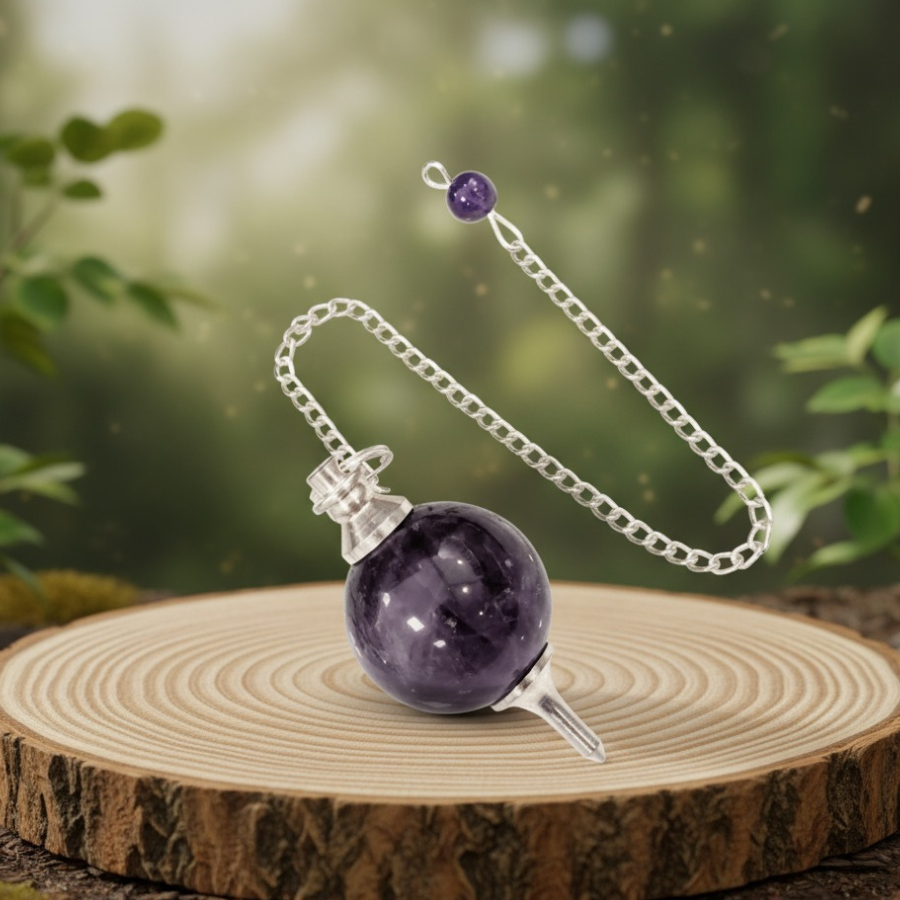 pendule-sephoroton-amethyste-sphere-qualite-A-boutique-esoterique-en-ligne-le-temple-d-heydines