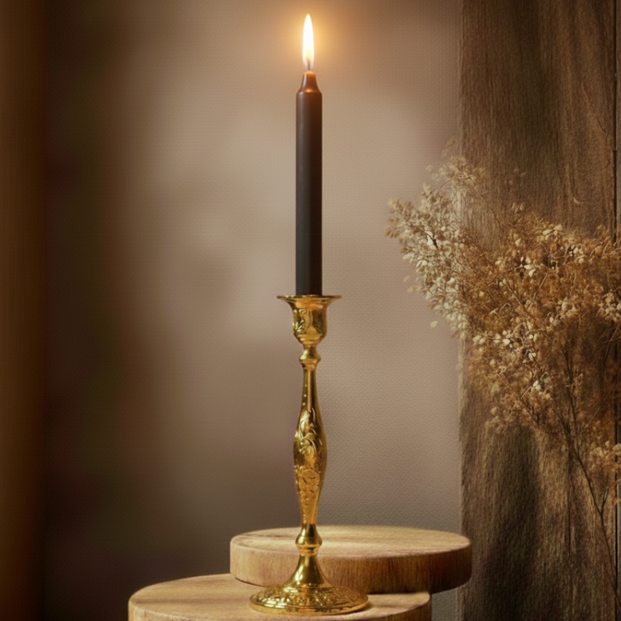bougie-de-rituel-teintee-dans-la-masse-noir-20cm-boutique-esoterique-en-ligne-le-temple-d-heydines