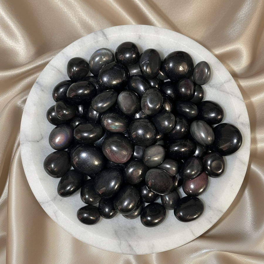 pierre-roulee-obsidienne-oeil-celeste-20-a-30mm-qualite-A-boutique-esoterique-en-ligne-le-temple-d-heydines
