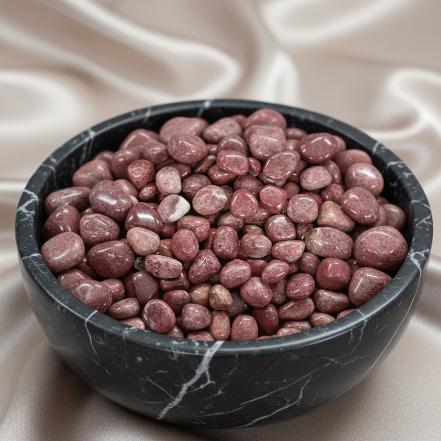 pierre-roulee-thulite-15-a-25mm-qualite-A -boutique-esoterique-en-ligne-le-temple-d-heydines