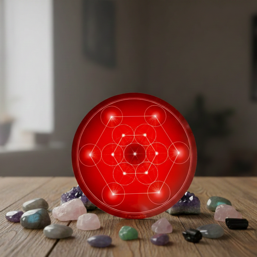 disque-en-bois-cube-de-metatron-rouge-10-cm-boutique-esoterique-en-ligne-le-temple-d-heydines