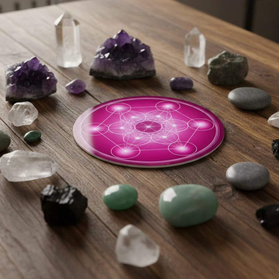 disque-de-rechargement-en-bois-cube-de-metatron-violet-10-cm-boutique-esoterique-en-ligne-le-temple-d-heydines
