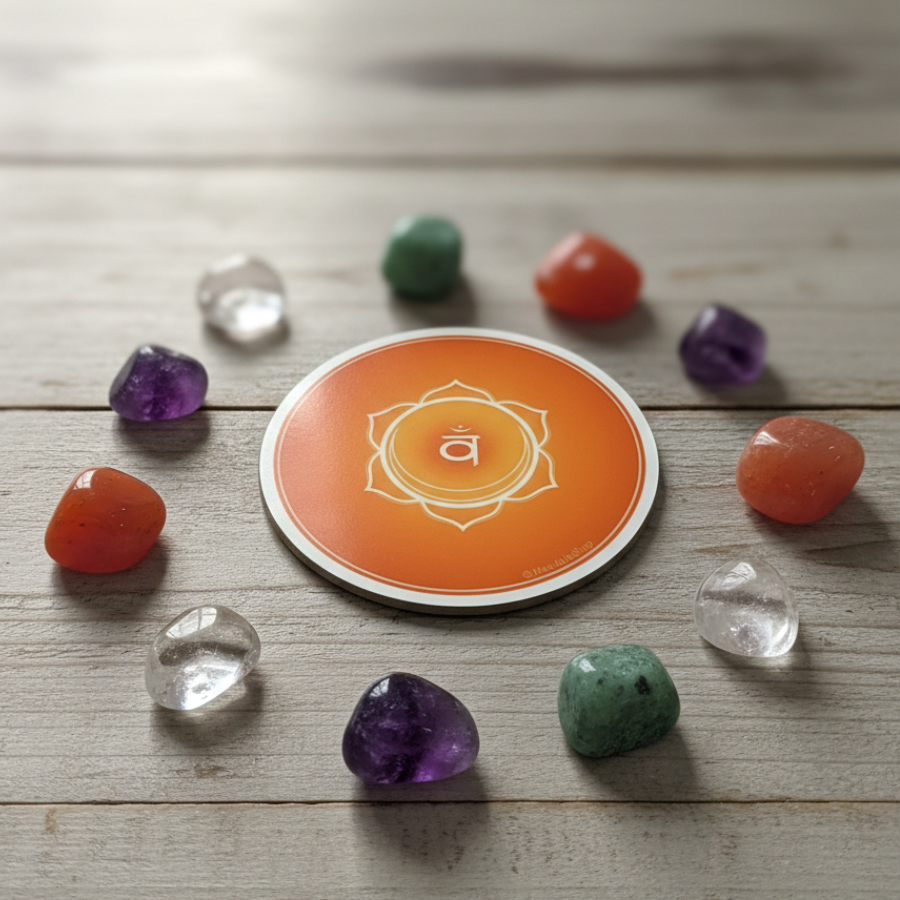 disque-en-bois-chakra-sacre-orange-10-cm-boutique-esoterique-en-ligne-le-temple-d-heydines