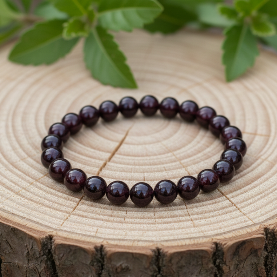 bracelet-grenat-rouge-8mm-qualite-a-boutique-esoterique-en-ligne-le-temple-d-heydines
