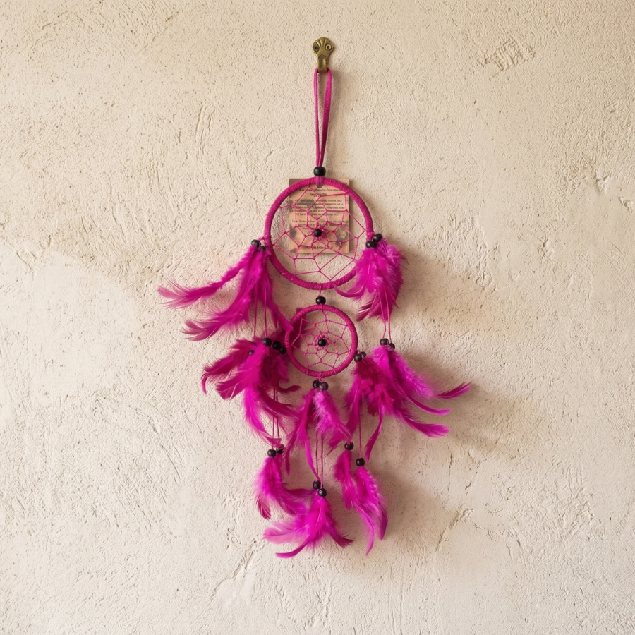 attrape-reves-couleur-rose-30-centimètre-boutique-esoterique-en-ligne-le-temple-d-heydines