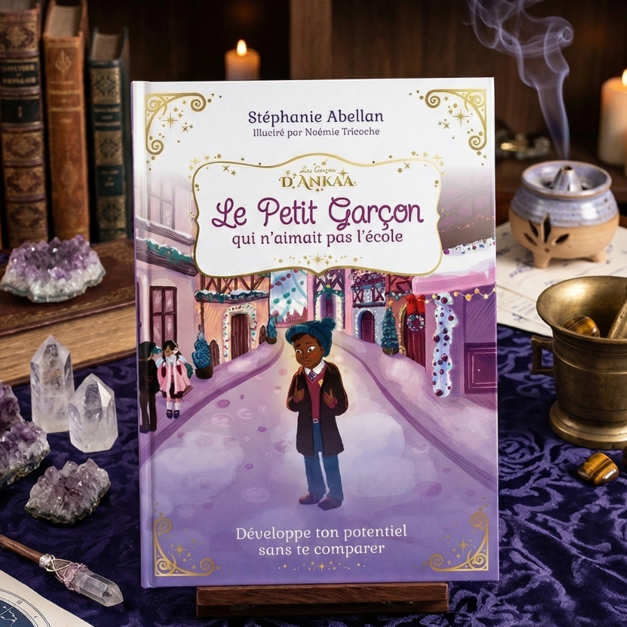 le-petit-garcon-qui-n-aimait-pas-l-ecole-developpe-ton-potentiel-sans-te-comparer-les-contes-d-ankaa-stephanie-abellan-boutique-esoterique-en-ligne-le-temple-d-heydines