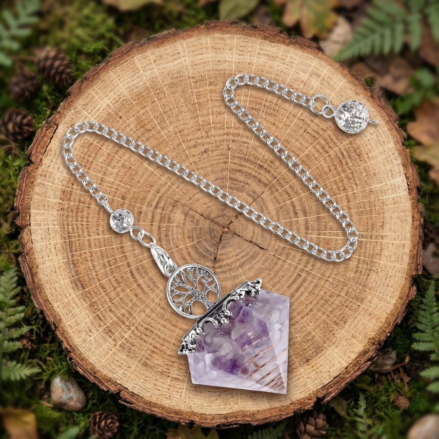 pendule-orgonite-amethyste-arbre-de-vie-6-faces-resines-pierres-naturelles-et-metal-argente-boutique-esoterique-en-ligne-le-temple-d-heydines
