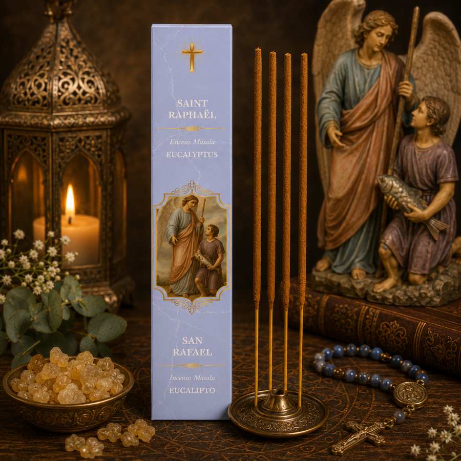 encens-saint-raphael-en-batons-fragrances-et-sens-boutique-le-temple-d-heydines