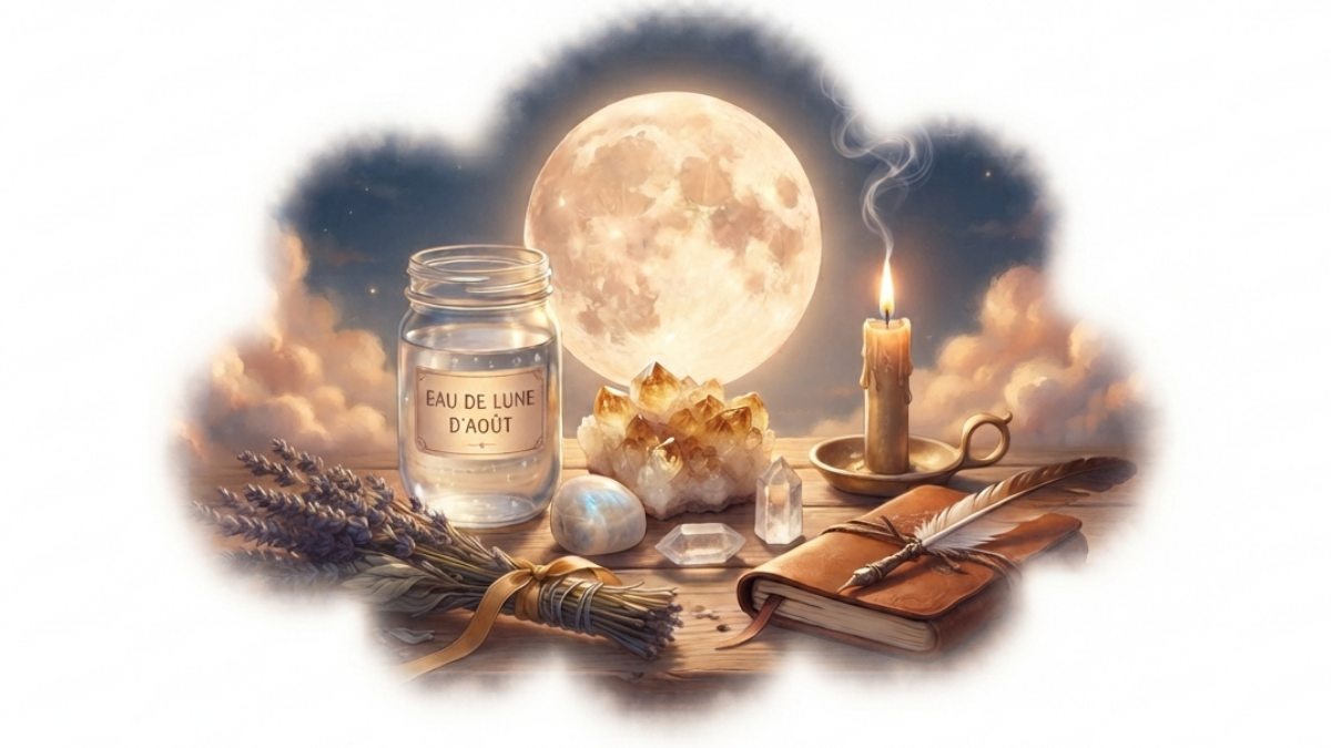 Pleine Lune d'août : Rituels d'abondance sous la Lune de l'Esturgeon
