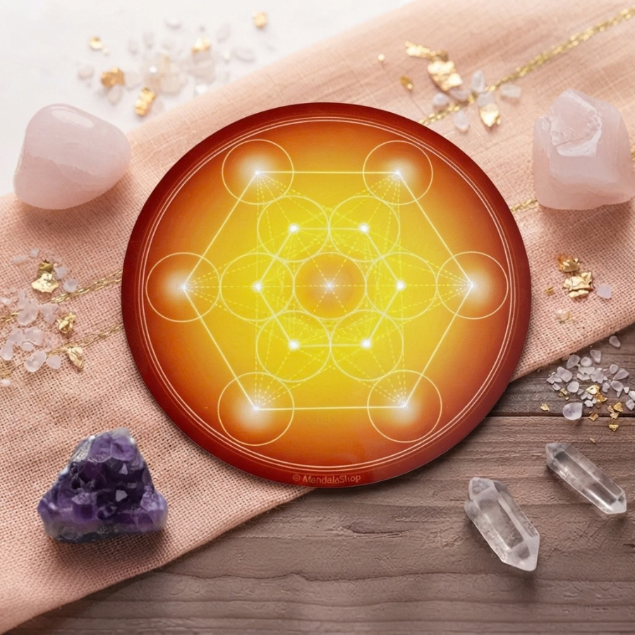 disque-de-rechargement-et-dynamisation-en-bois-cube-de-metatron-jaune-plexus-solaire-boutique-esoterique-le-temple-d-heydines