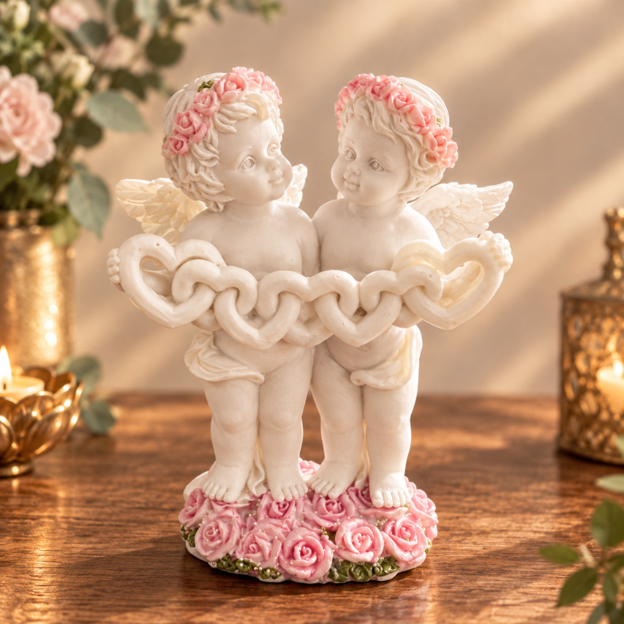 statue-duo-anges-cherubins-coeurs-boutique-esoterique-en-ligne-le-temple-d-heydines