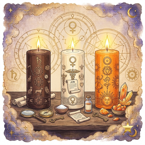 bougies de rituels marron ivoir orange guide des bougies de rituels le temple d heydines