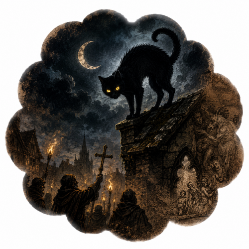 d ou vient la peur du chat noir boutique esoterique le temple d heydines