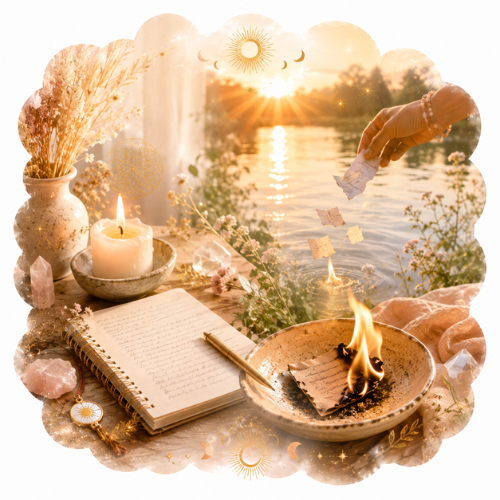 rituel de la lettre avec le feu ou l eau boutique esoterique le temple d heydines