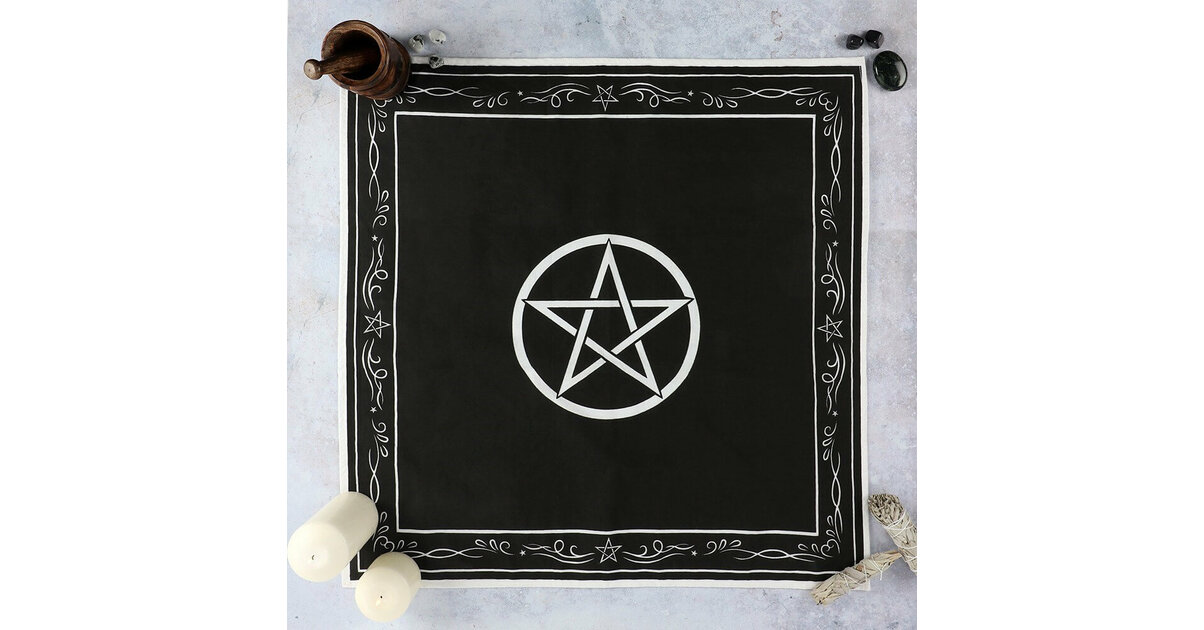Tapis de divination Arbre de Vie Bleu vert - Spirituellement Bien