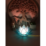eclairage-d-ambiance-lotus-capiz-bleu-chakra-gorge-boutique-esoterique-le-temple-d-heydines