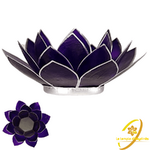 bougeoir-lotus-capiz-violet-chakra-coronal-boutique-esoterique-le-temple-d-heydines