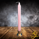 cierge-rose-clair-bougie-teintee-dans-la-masse-boutique-esoterique-le-temple-d-heydines