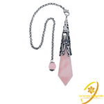 pendule-pointe-quartz-rose-et-metal-argente-vieilli-boutique-esoterique-le-temple-d-heydines