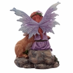 statue-figurine-de-dos-fee-avec-faon-boutique-esoterique-le-temple-d-heydines
