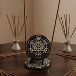 porte-encens-pour-batons-d-encens-en-bois-cube-de-metatron-noir-10-cm-2en1-plaque-de-rechargement-boutique-esoterique-en-ligne-le-temple-d-heydines