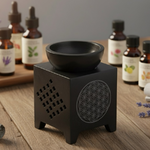 brule-parfum-fleur-de-vie-noir-en-pierre-a-savon-boutique-esoterique-en-ligne-le-temple-d-heydines