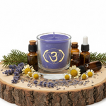bougie-parfumee-huiles-essentielles-lavande-sapin-camomille-chakra-3e-oeil-ajna-boutique-esoterique-en-ligne-le-temple-d-heydines