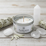 bougie-parfumee-purification-green-tree-selenite-sauge-blanche-70-grammes-boutique-esoterique-en-ligne-le-temple-d-heydines