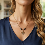 collier-hematite-6mm-noeud-de-sorciere-or-creation-julie-boutique-esoterique-en-ligne-le-temple-d-heydines