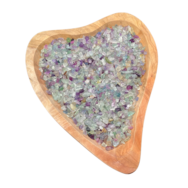 Bloc forme libre en Fluorite Multicolore