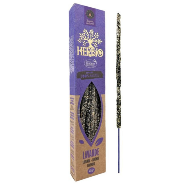 Encens Bilovit Naturel Bâtonnets Lavande - 40g - Neuf - Usage Quotidien - Parfum Apaisant