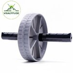 Roue abdominale classique Altitude  VISALTITUDE sur fond blanc - Accessoire de base pour renforcement abdominal et équilibre