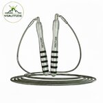 Corde à sauter Crossfit T45 Visaltitude en alliage d'aluminium avec logo sur fond blanc
