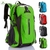 Sac à dos de randonnée Altitude+ 40L VISALTITUDE, modèle imperméable disponible en vert, bleu, rouge et noir avec sangles de fixation