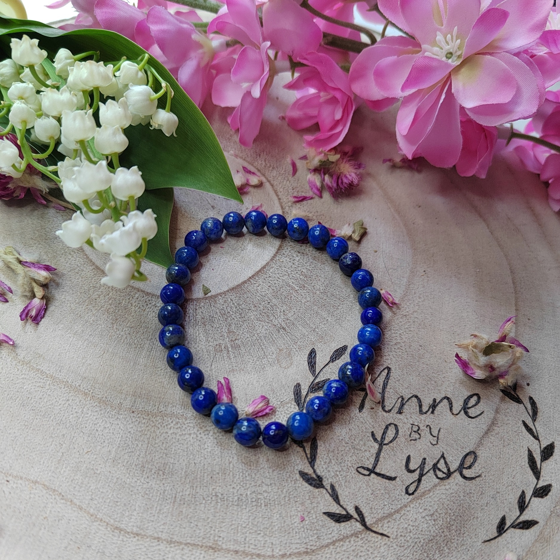 Bracelet Uni - Lapis-Lazuli - Migraines