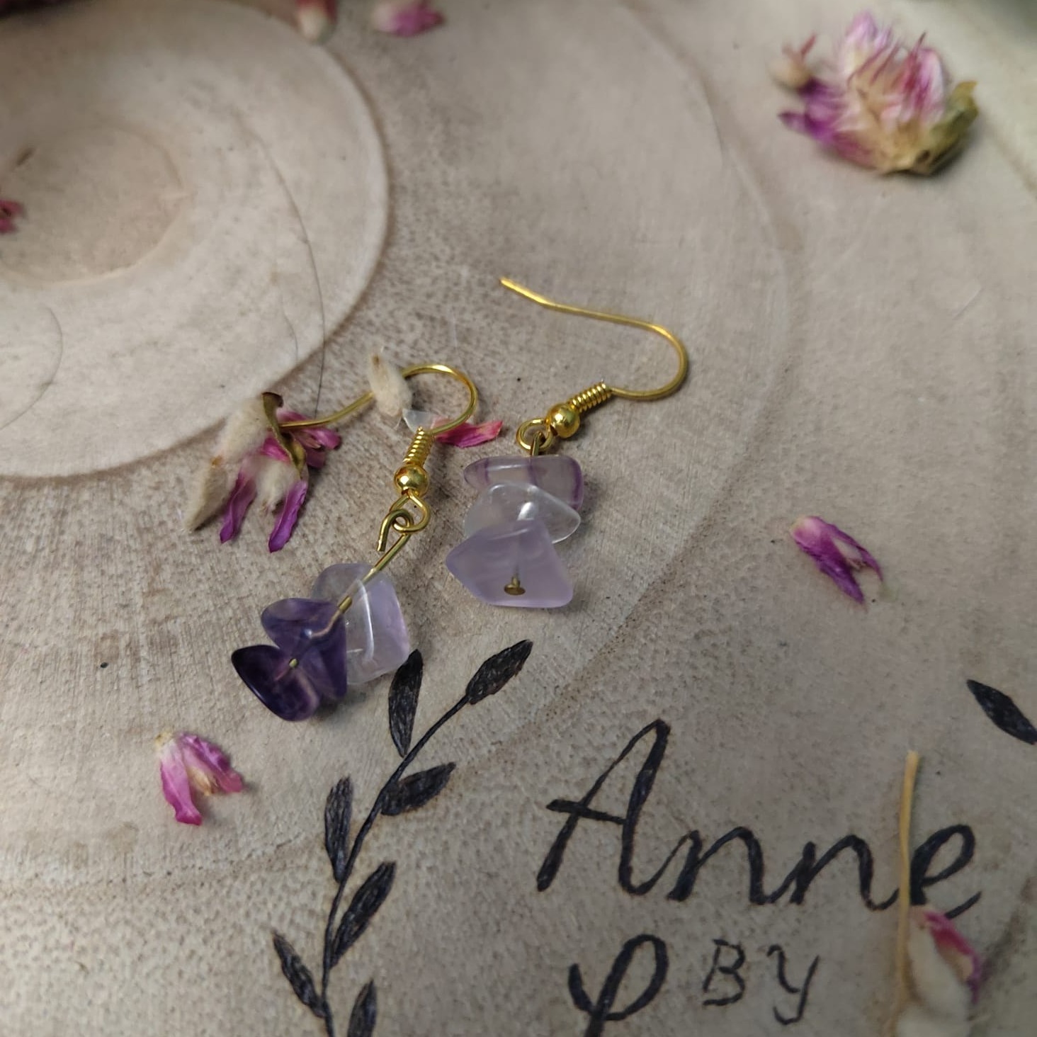 Boucles fluorite