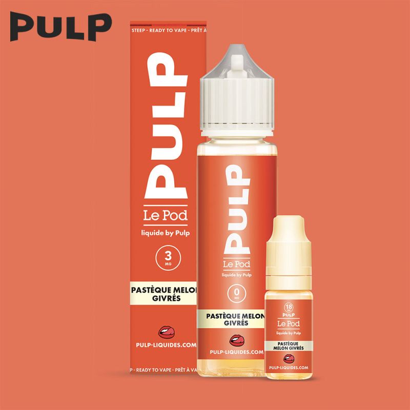 Pack Pastèque Melon Givrés 60ml - Le Pod Liquide by Pulp