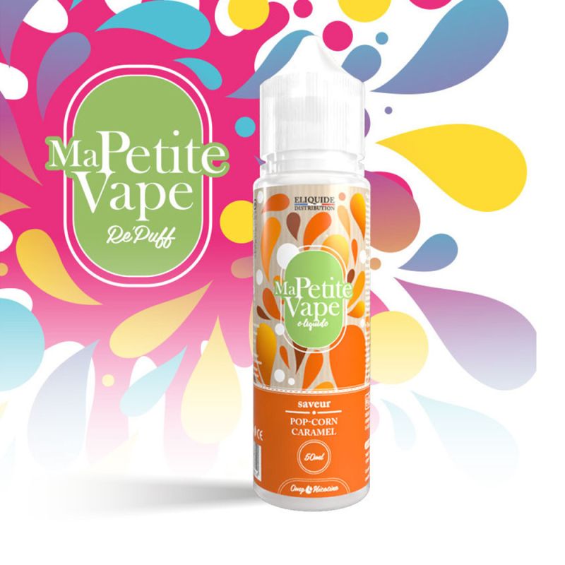 Pop Corn Caramel 50ml - Ma Petite Vape