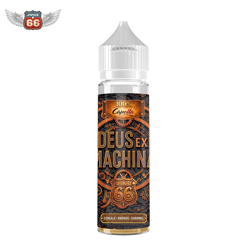 Céréales Amande Caramel 50ml - Deus Ex Machina by Juice 66