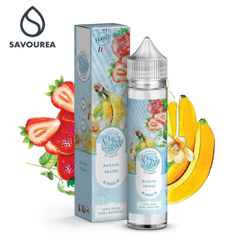 banane-fraise-50ml-le-petit-verger-frais-by-savourea