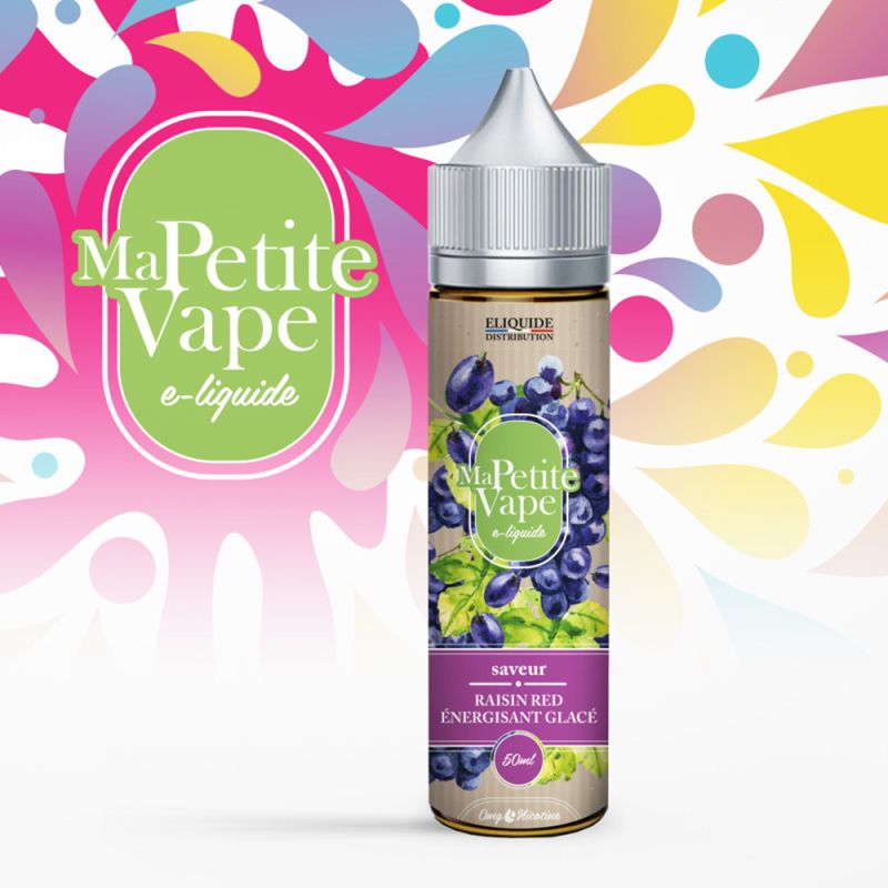 Raisin Red Energisant Glacé 50ml - Ma Petite Vape