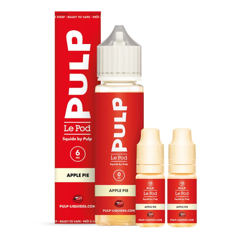 Pack Apple Pie 60ml - Le Pod Liquide by Pulp
