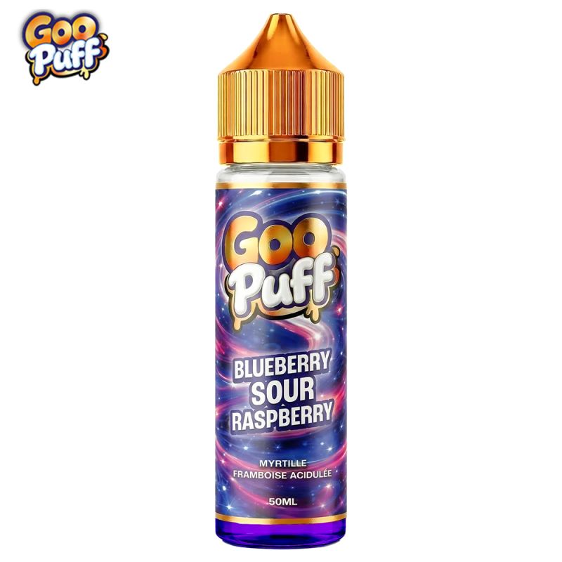 Blueberry Sour Raspberry 50ml - Goo Puff