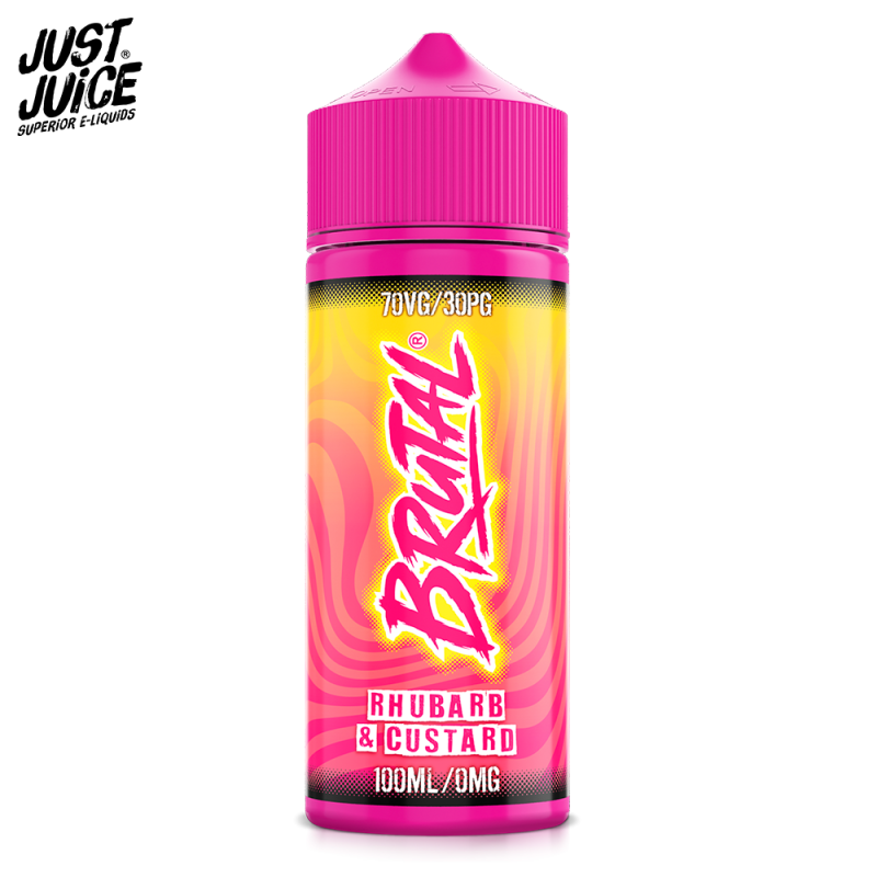 Rhubarb &amp;amp; Custard 100ml - Brutal by Just Juice