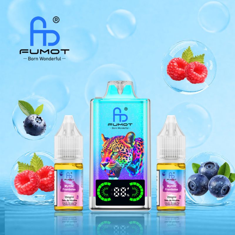 Puff Leopard 40K 2x10ml - Leopard by Fumot