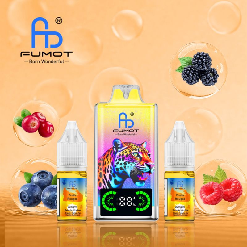 Puff Leopard 40K 2x10ml - Leopard by Fumot